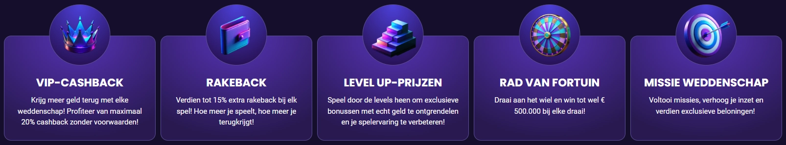 Ontvang exclusieve VIP-privileges en bonussen bij BoomsBet